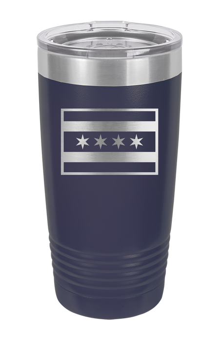 Chicago Flag Tumbler