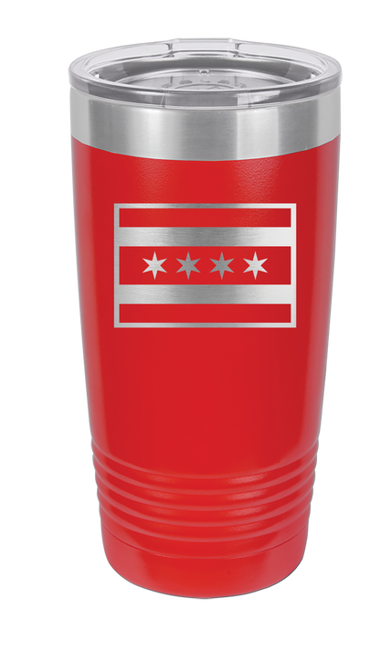 Chicago Flag Tumbler