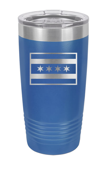 Chicago Flag Tumbler