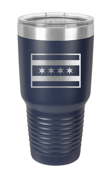 Chicago Flag Tumbler