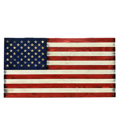 US Wood Flag