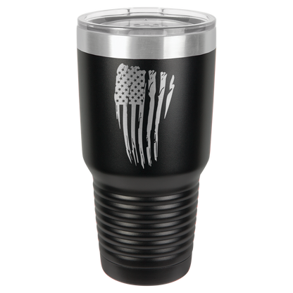 American Flag Engraved Tumblers