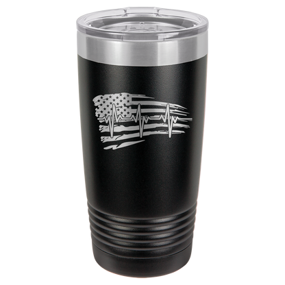 American Flag Engraved Tumblers