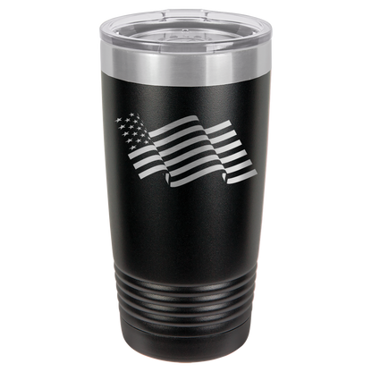 American Flag Engraved Tumblers