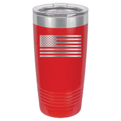 American Flag Engraved Tumblers