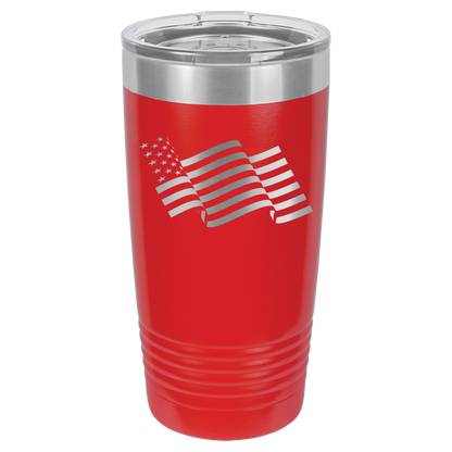 American Flag Engraved Tumblers