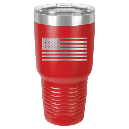 American Flag Engraved Tumblers