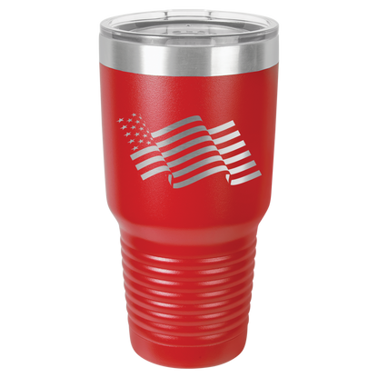 American Flag Engraved Tumblers