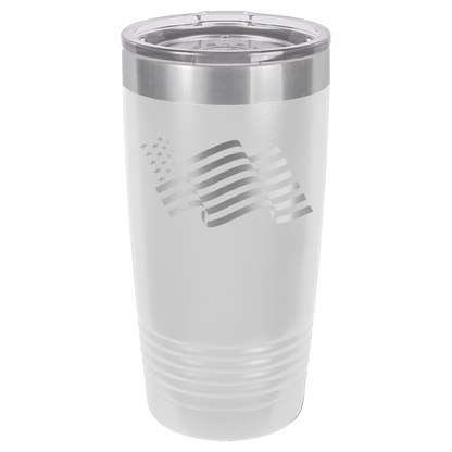 American Flag Engraved Tumblers